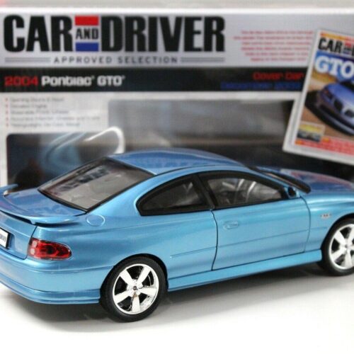 1:18 AUTO World Pontiac GTO Coupe 2004 blue