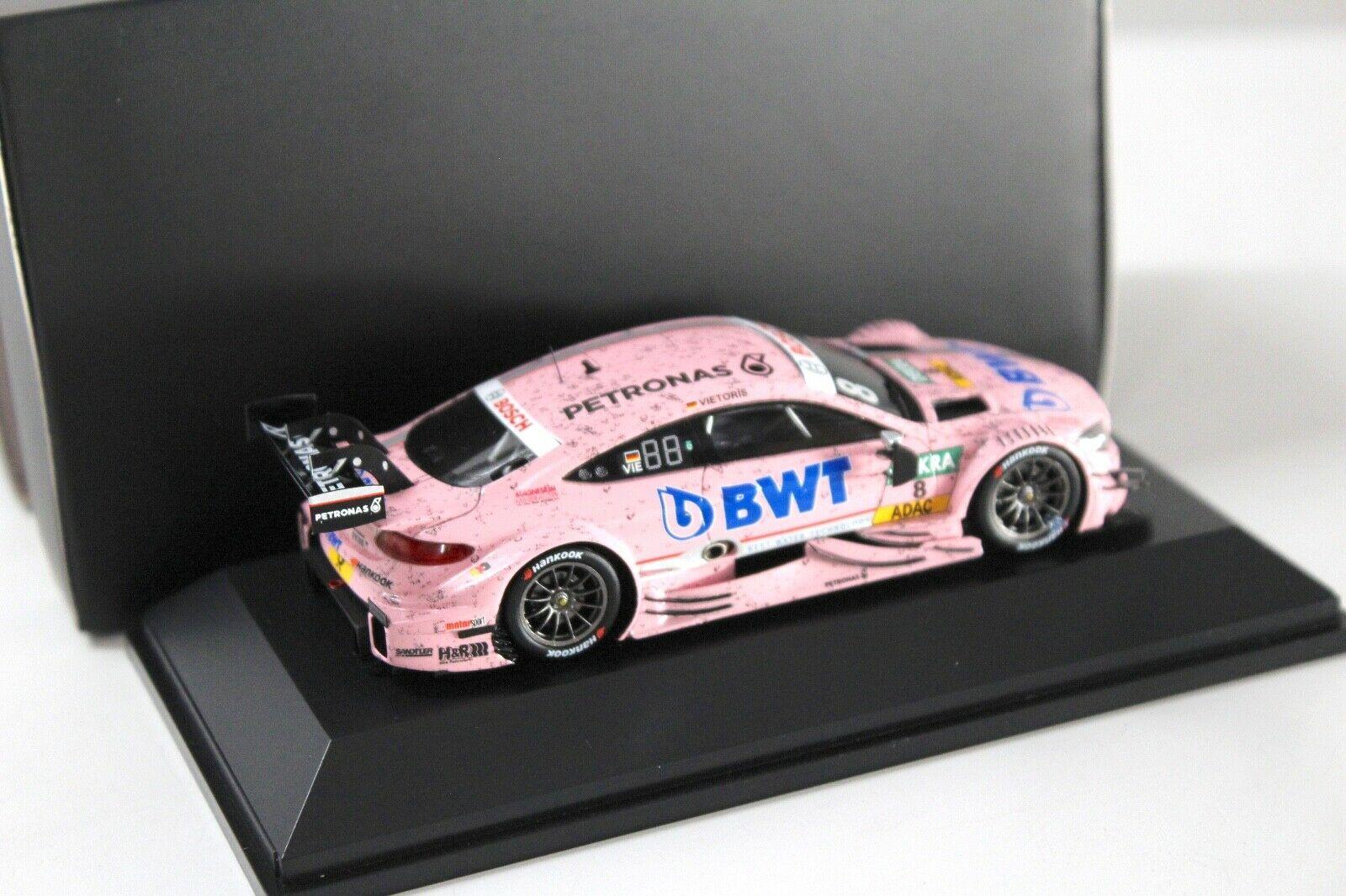 1:43 Spark Mercedes C63 AMG DTM 2016 Vietoris #8 DEALER VERSION
