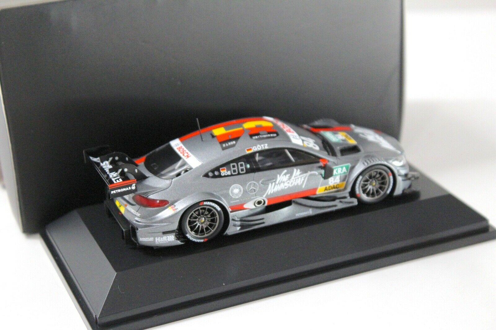 1:43 Spark Mercedes C63 AMG DTM 2016 Götz #84 DEALER VERSION