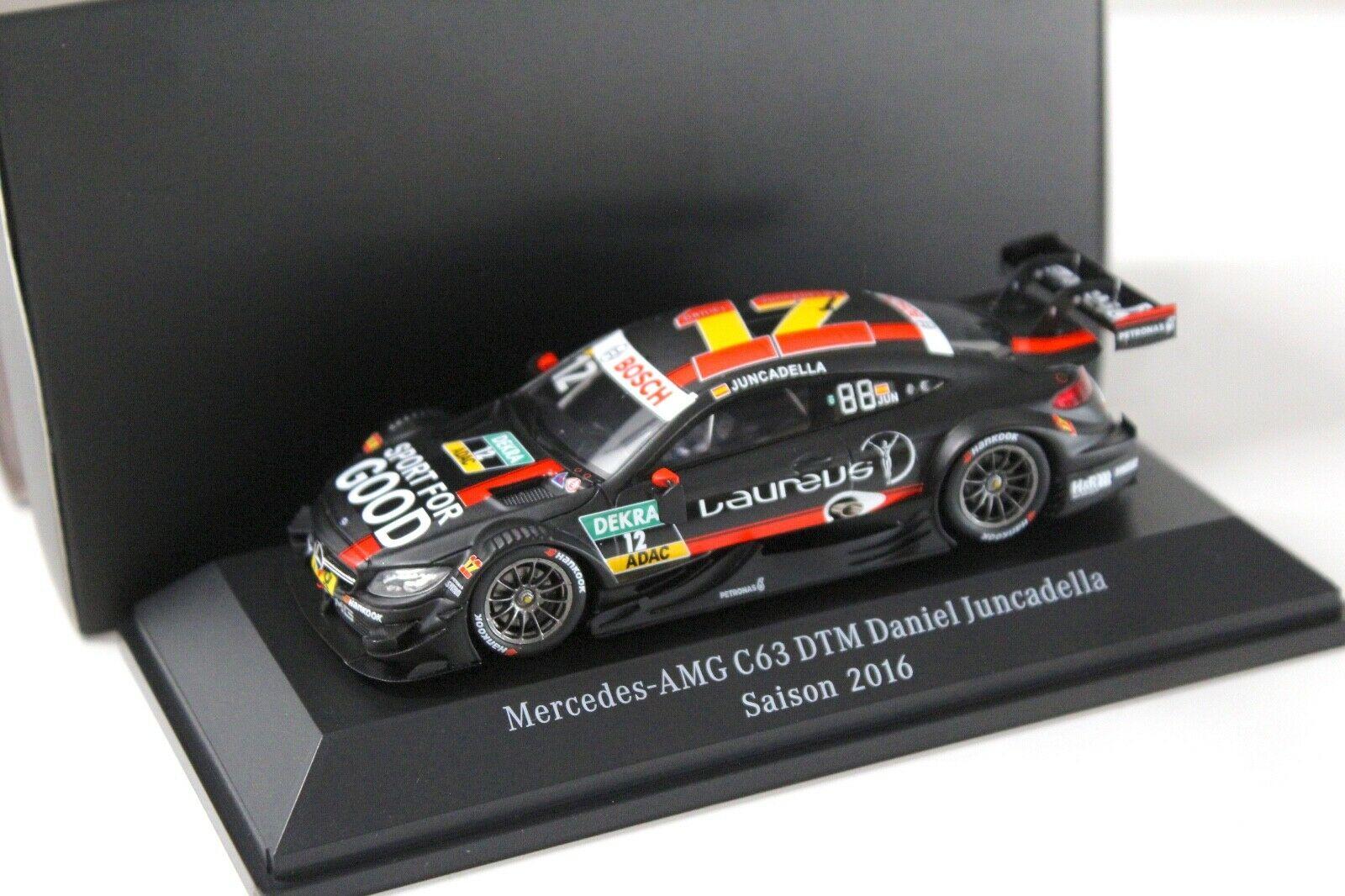 1:43 Spark Mercedes C63 AMG DTM 2016 Juncadella #12 DEALER VERSION