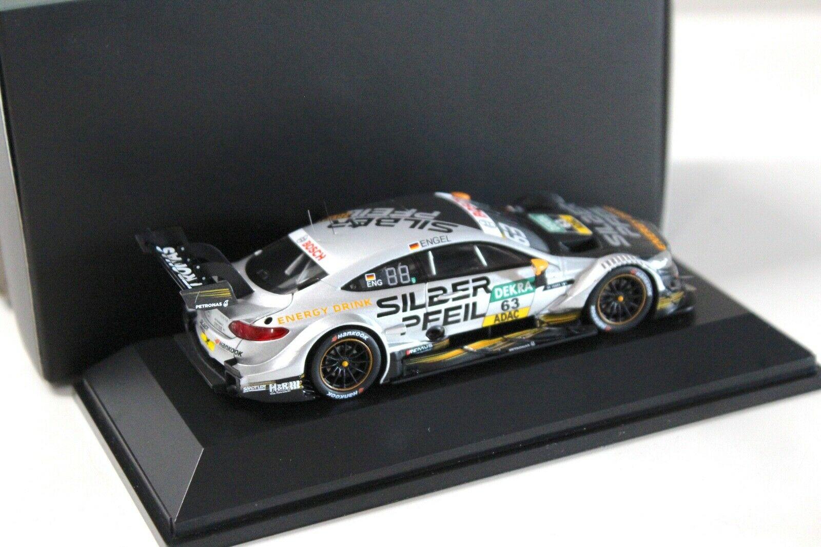 1:43 Spark Mercedes C63 AMG DTM 2017 Engel #63 DEALER VERSION