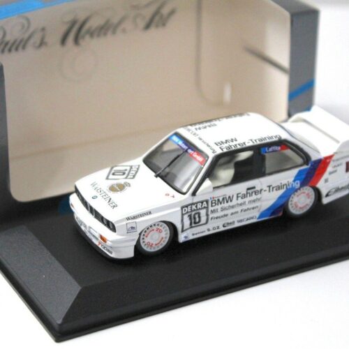 1:43 Minichamps BMW M3 E30 Laffite #10 Fahrer-Training