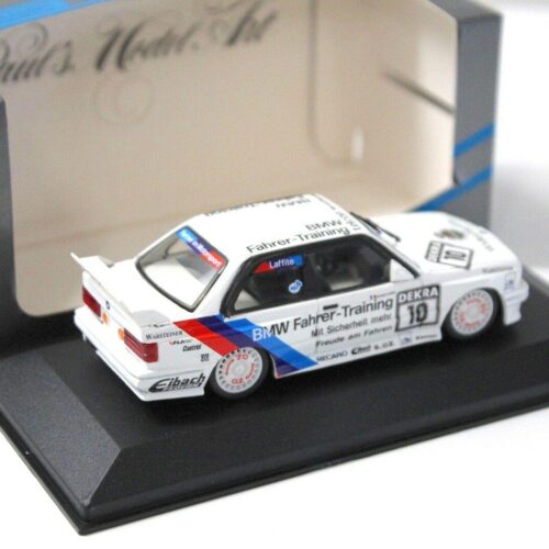 1:43 Minichamps BMW M3 E30 Laffite #10 Fahrer-Training