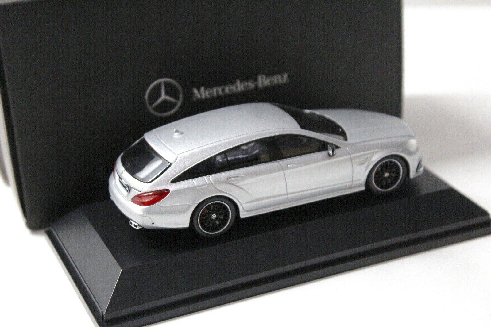 1:43 Spark Mercedes CLS 63 AMG 4Matic Shooting Brake silver DEALER VERSION