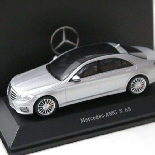 1:43 Spark Mercedes S65 AMG Limousine silver DEALER VERSION