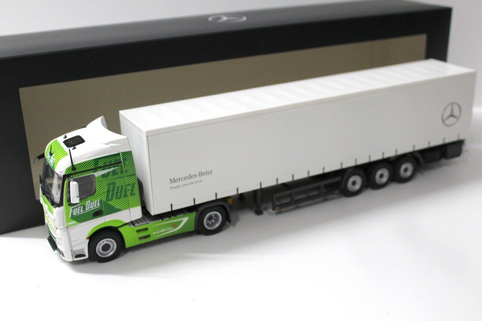 1:50 NZG Mercedes Actros FH25 StreamSpace Fuel Duel DEALER VERSION