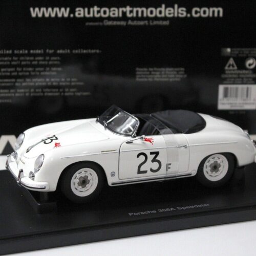 1:18 AUTOart Porsche 356A Speedster #23F James Dean white