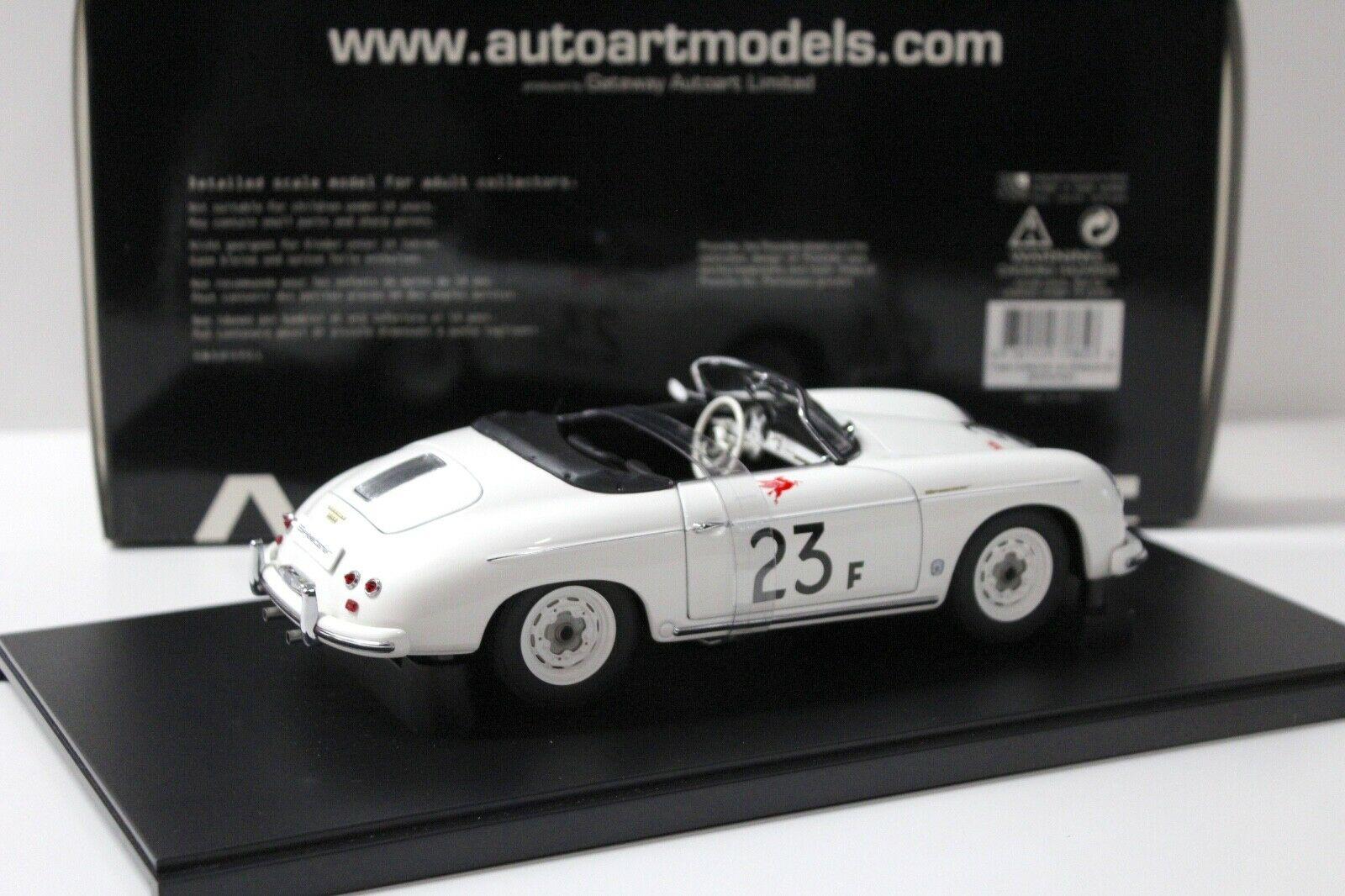 1:18 AUTOart Porsche 356A Speedster #23F James Dean white