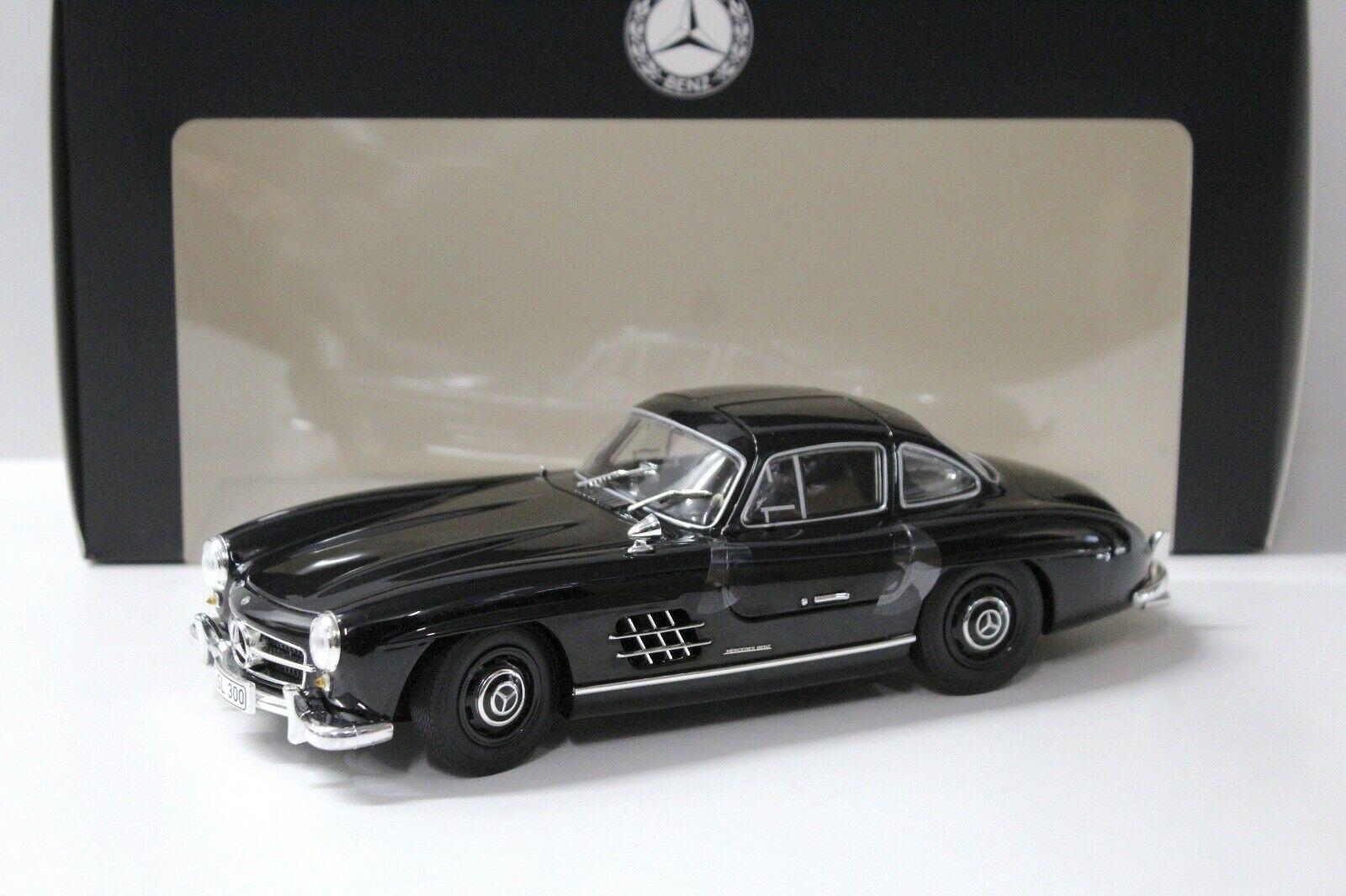 1:18 Minichamps Mercedes 300SL Coupe black DEALER VERSION