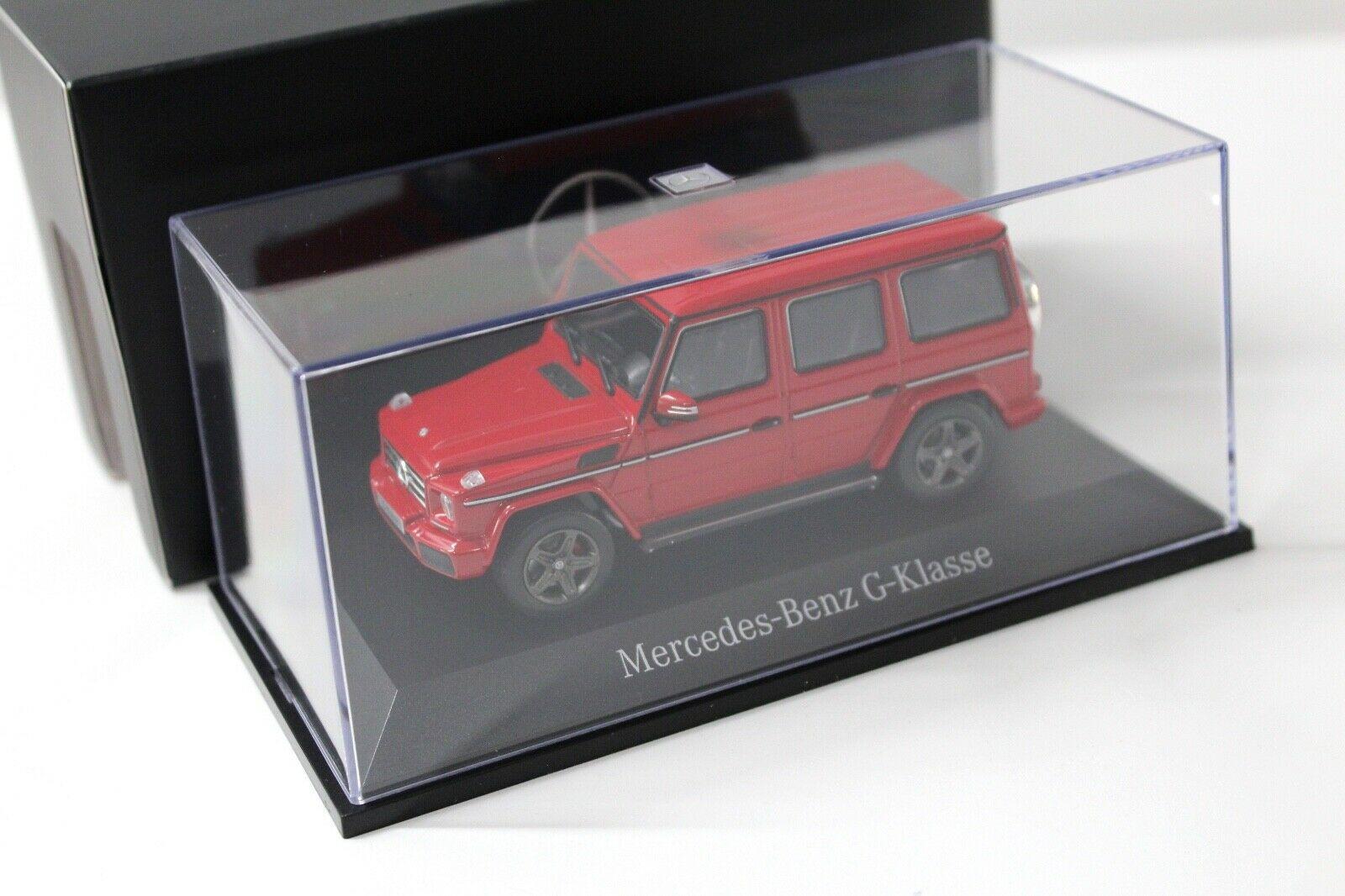 1:43 Norev Mercedes G-Klasse W463 Feueropal red DEALER VERSION