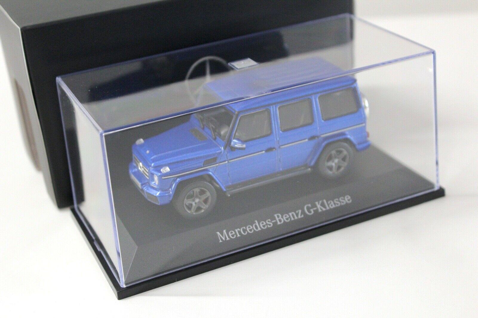 1:43 Norev Mercedes G-Klasse W463 Mauritius blue DEALER VERSION
