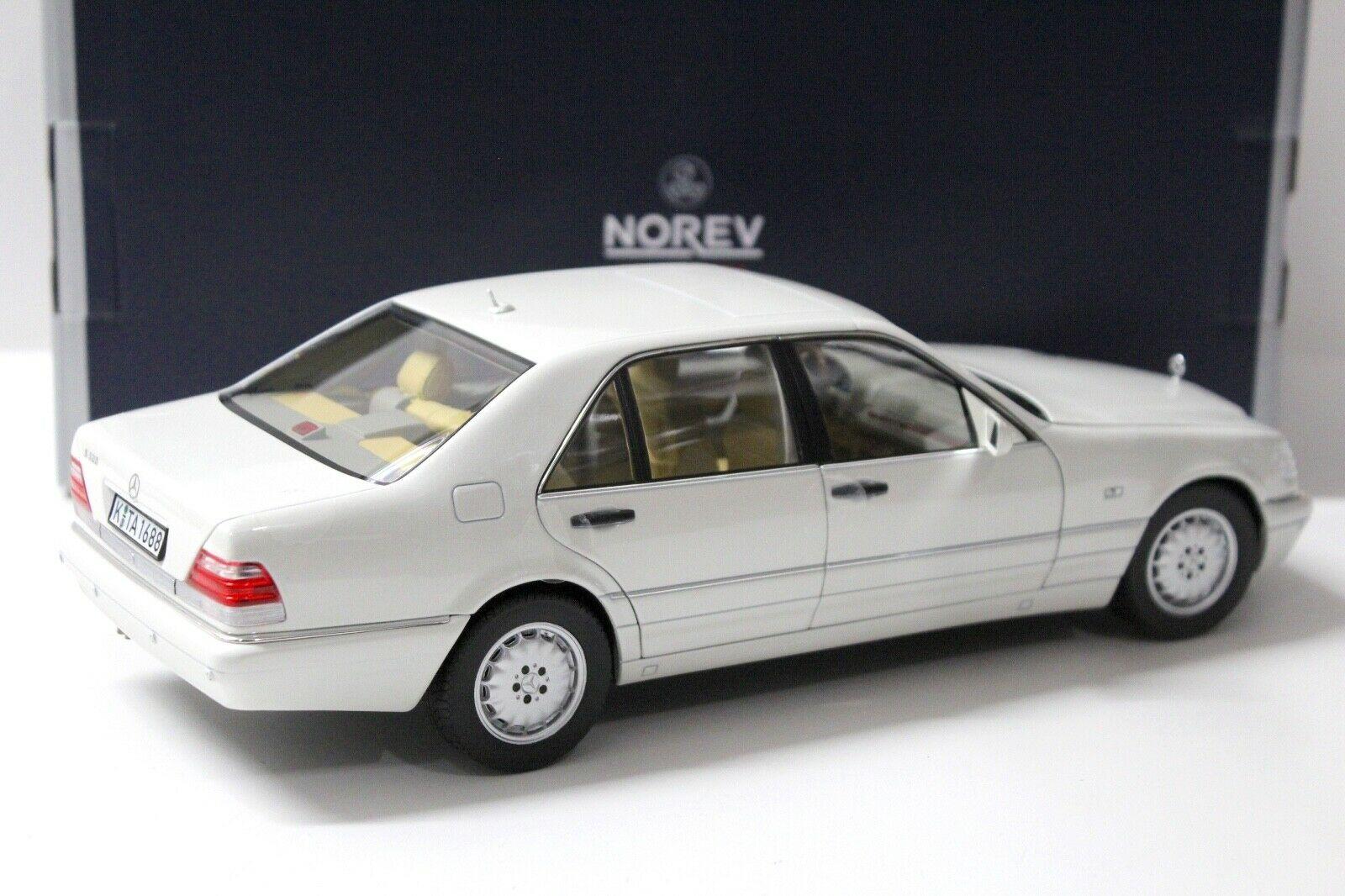1:18 Norev Mercedes S320 S-Klasse W140 Limousine white