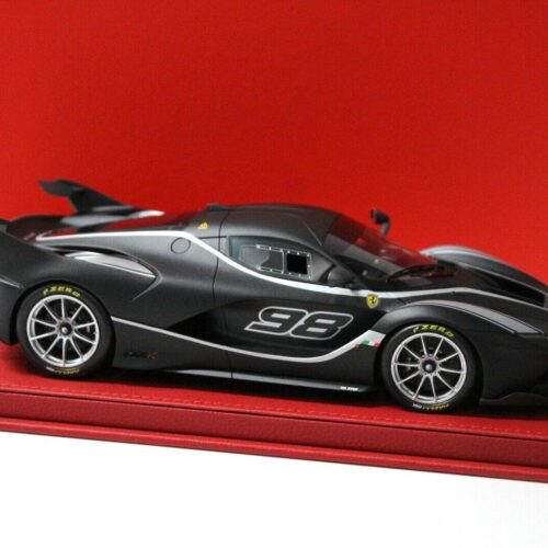 1:18 BBR Ferrari FXXK 2016 matt black/ silver #98
