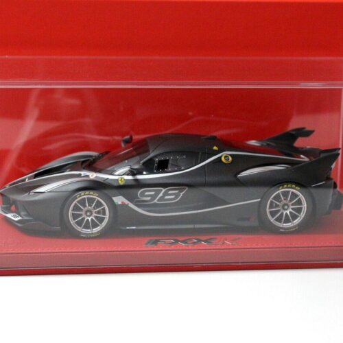 1:18 BBR Ferrari FXXK 2016 matt black/ silver #98