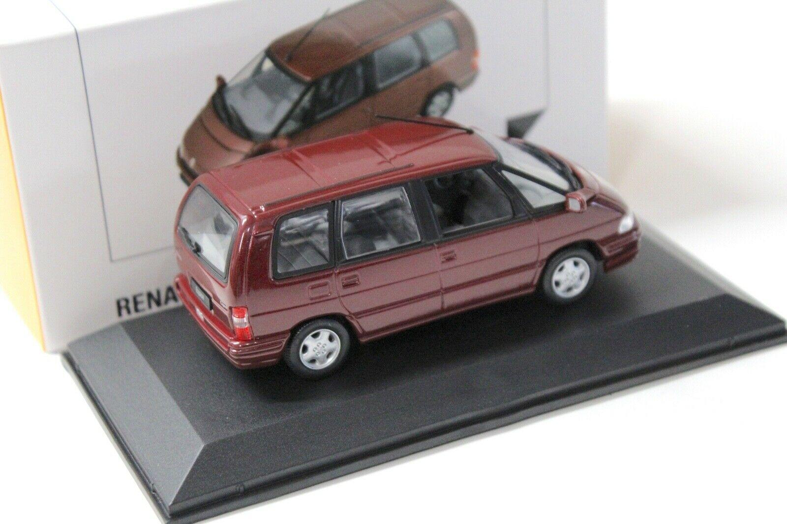 1:43 Norev Renault Espace dark red DEALER VERSION