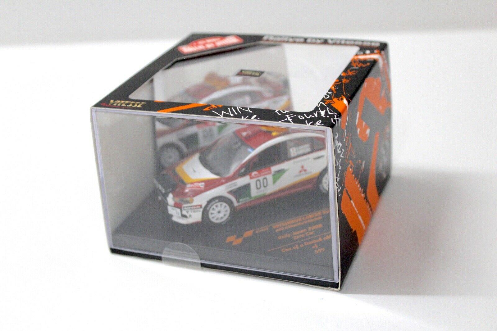 1:43 Vitesse Mitsubishi Lancer Evo X Rally Japan Zero Car #00