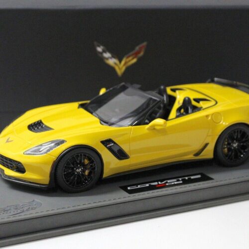 1:18 BBR Chevrolet Corvette Z06 Convertible yellow