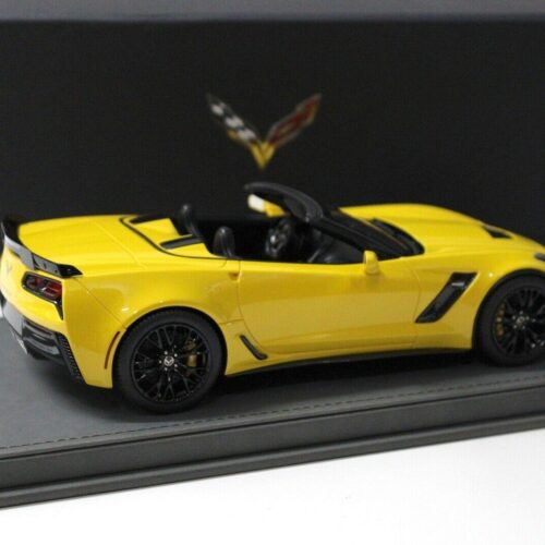 1:18 BBR Chevrolet Corvette Z06 Convertible yellow