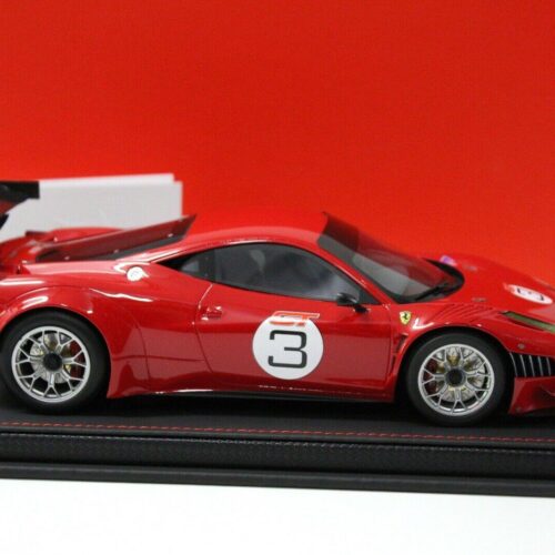 1:18 BBR Ferrari 458 Italia GT3 Rosso red #GT3