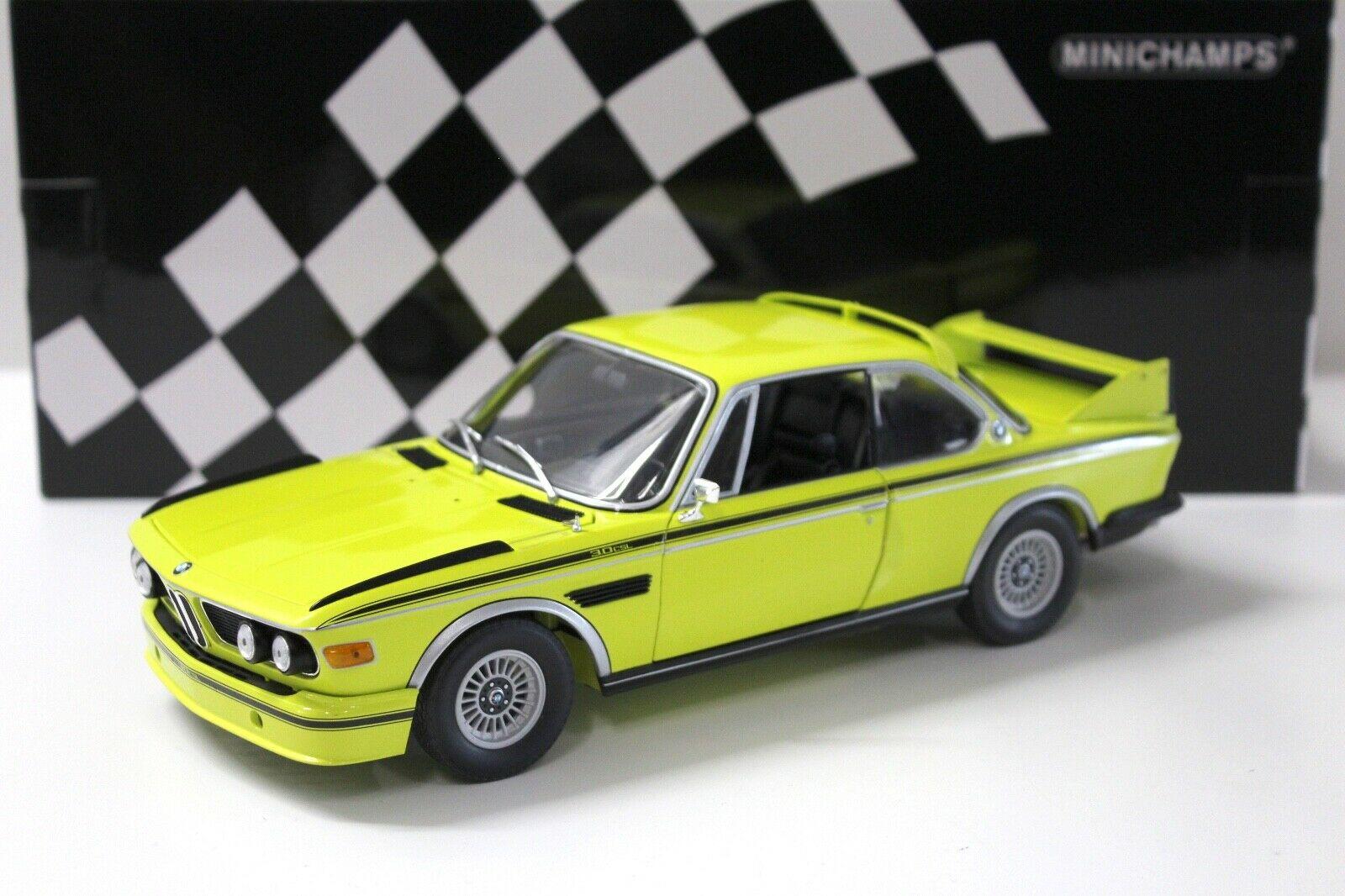 ID 37101 orig.jpg 1:18 Minichamps BMW 3.0 CSL (E9) yellow 1973