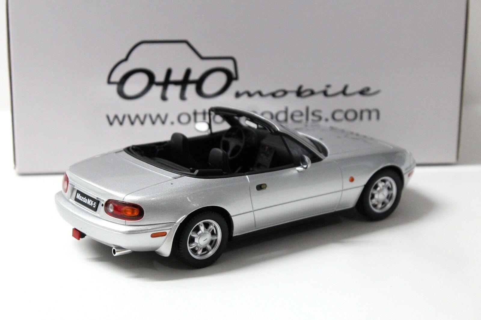 1:18 OTTO mobile OT321 Mazda MX-5 Roadster LHD silver