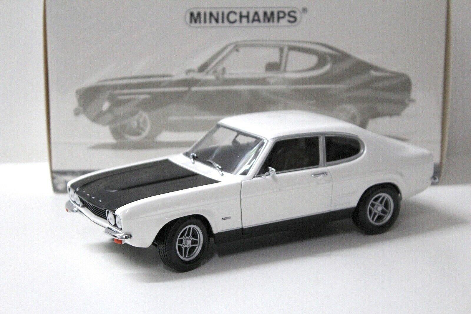 1:18 Minichamps Ford Capri I RS 2600 white/black 1970