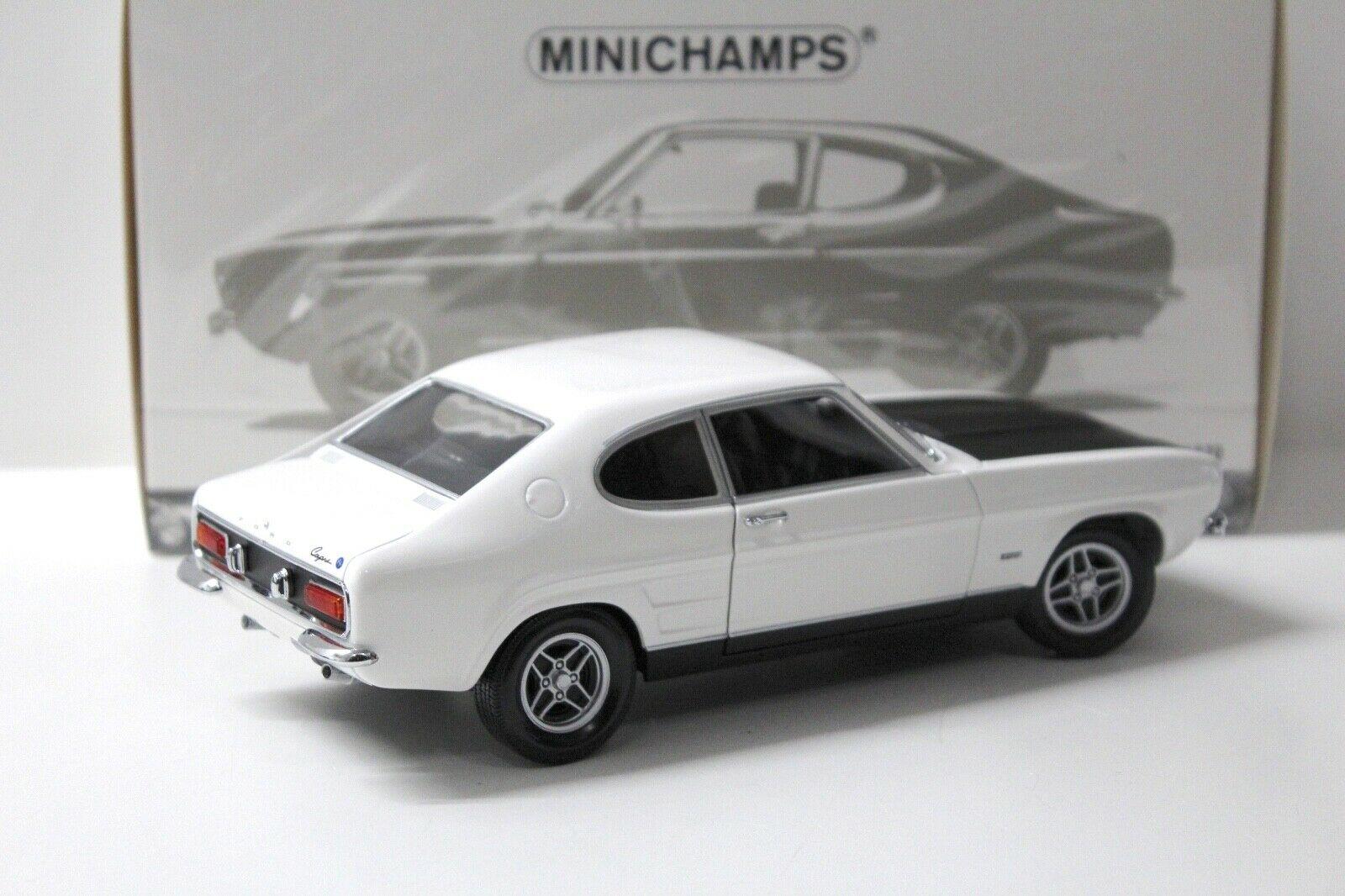 1:18 Minichamps Ford Capri I RS 2600 white/black 1970