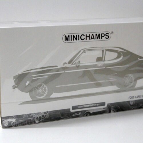 1:18 Minichamps Ford Capri I RS 2600 white/black 1970