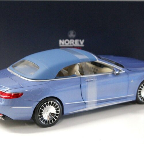 1:18 Norev Mercedes Maybach S650 Cabrio 2018 blue