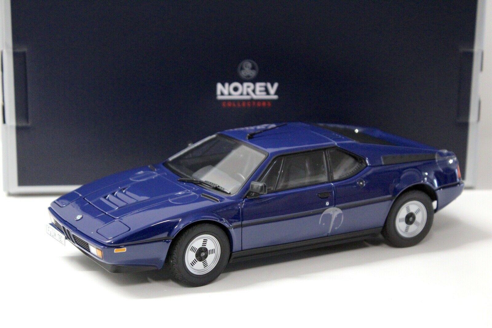 1:18 Norev BMW M1 Coupe 1980 dark blue
