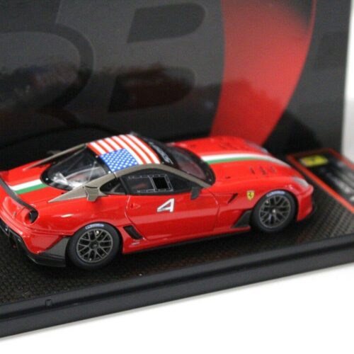 1:43 BBR Ferrari 599XX Homestead Miami 2010 red #4