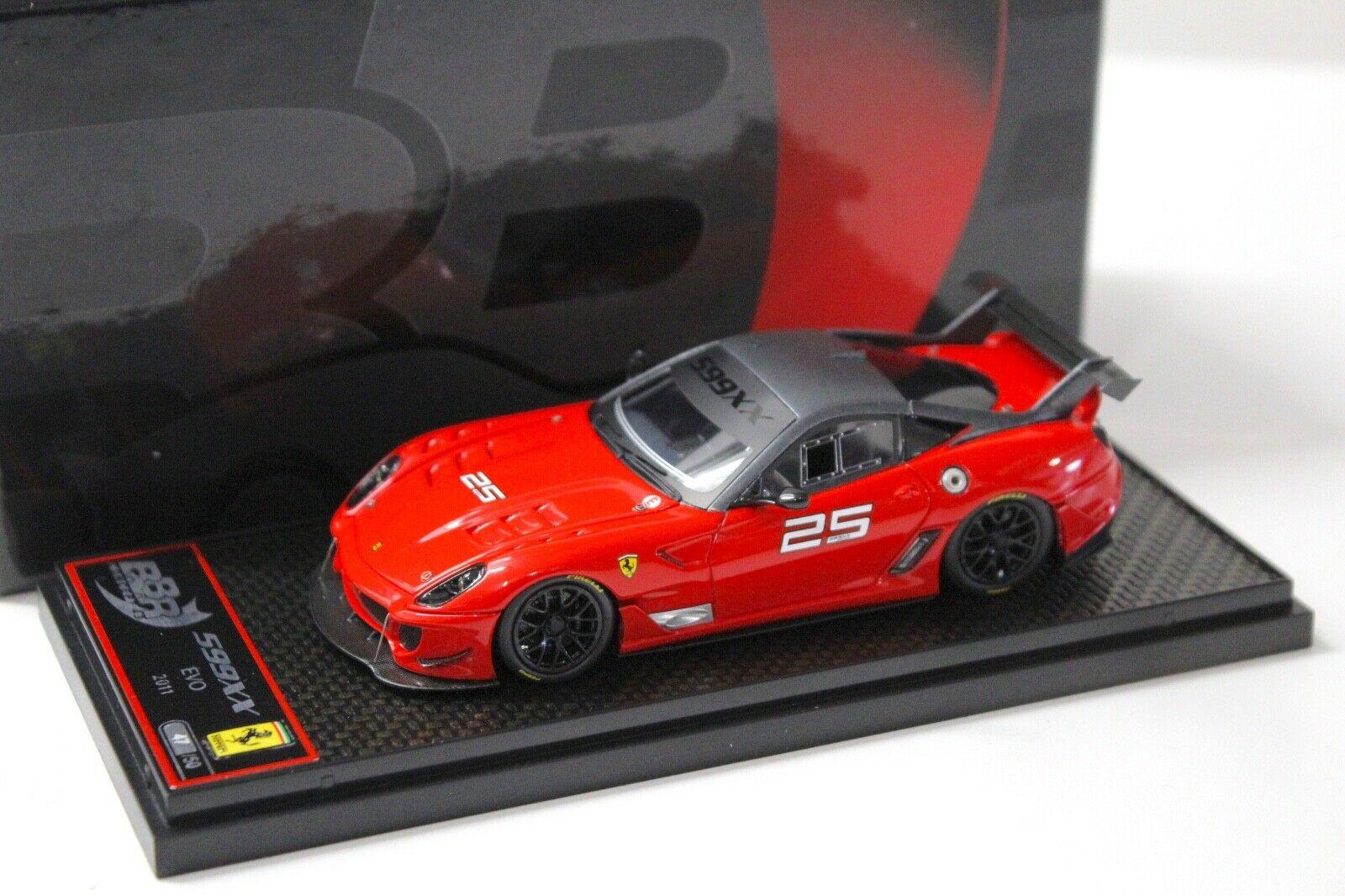 1:43 BBR Ferrari 599XX EVO 2011 red #25