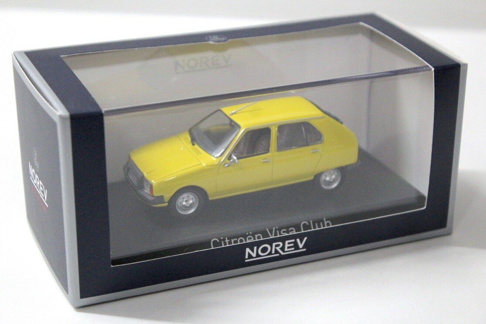 1:43 Norev Citroen VISA Club 1979 Mimosa yellow