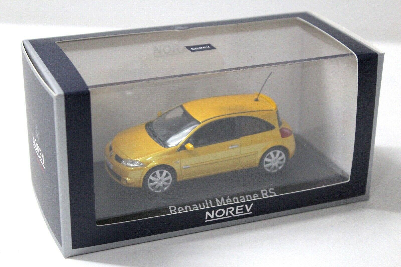1:43 Norev Renault Megane RS 2004 Sirius yellow