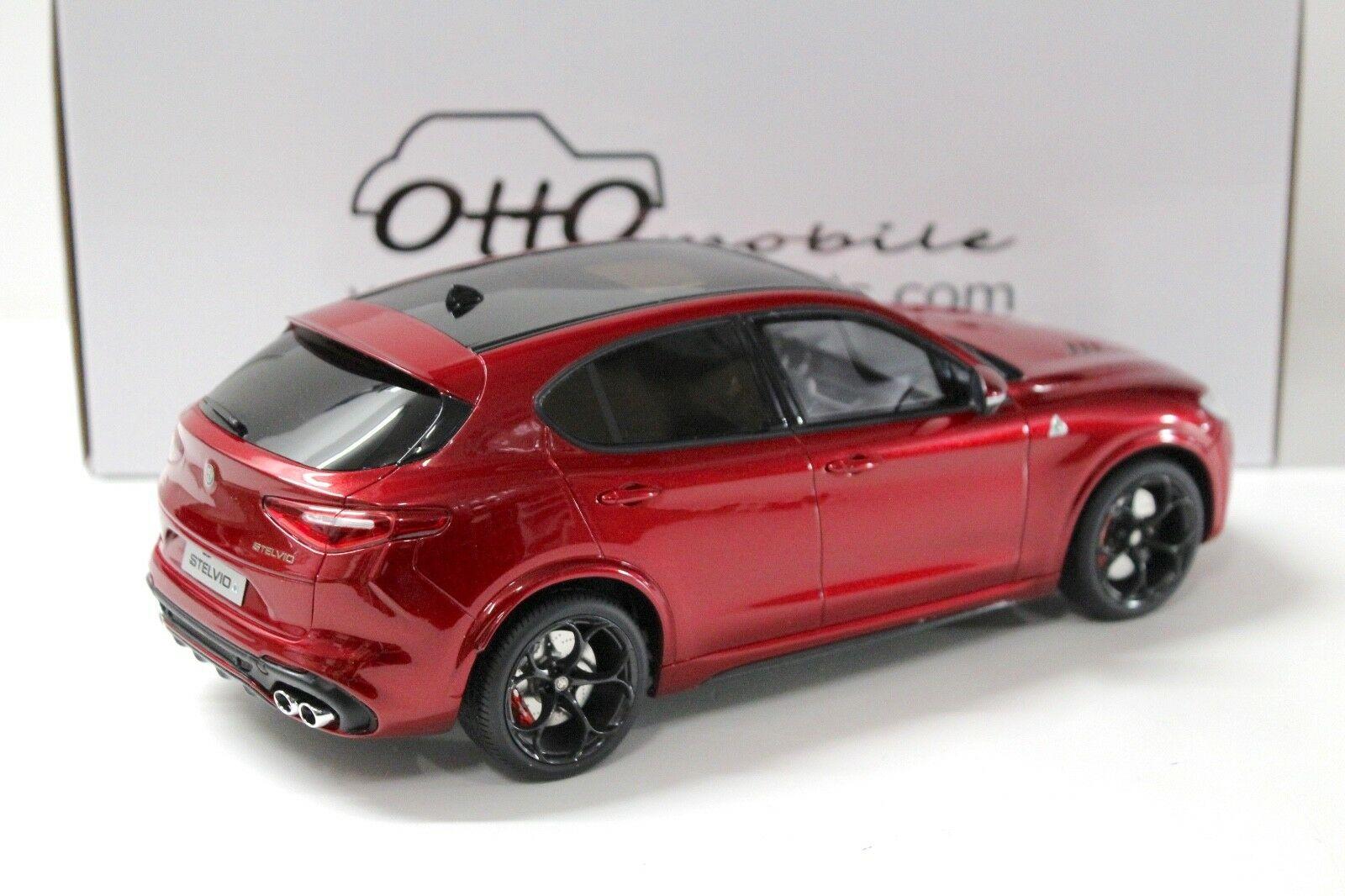 1:18 OTTO mobile OT285 Alfa Romeo Stelvio Quadrifoglio 2017 red