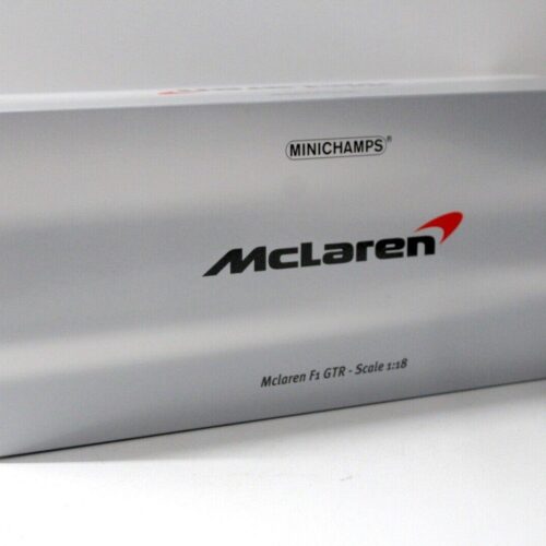 1:18 Minichamps McLaren F1 GTR Adrenaline Program grey