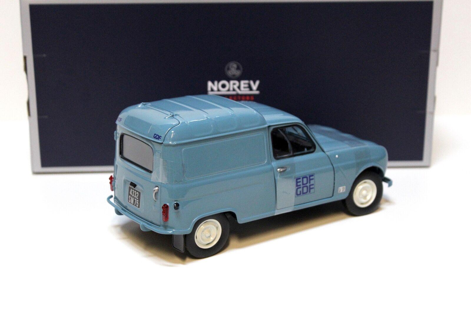 1:18 Norev Renault 4F4 R4 EDF-GDF 1965 blue