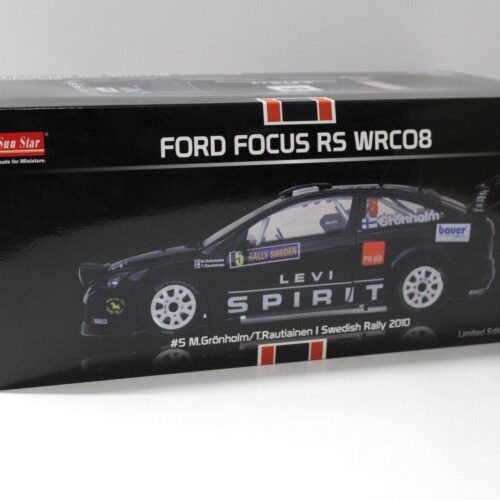 1:18 SunStar Ford Focus RS WRC08 Swedish Rally 2010 #5