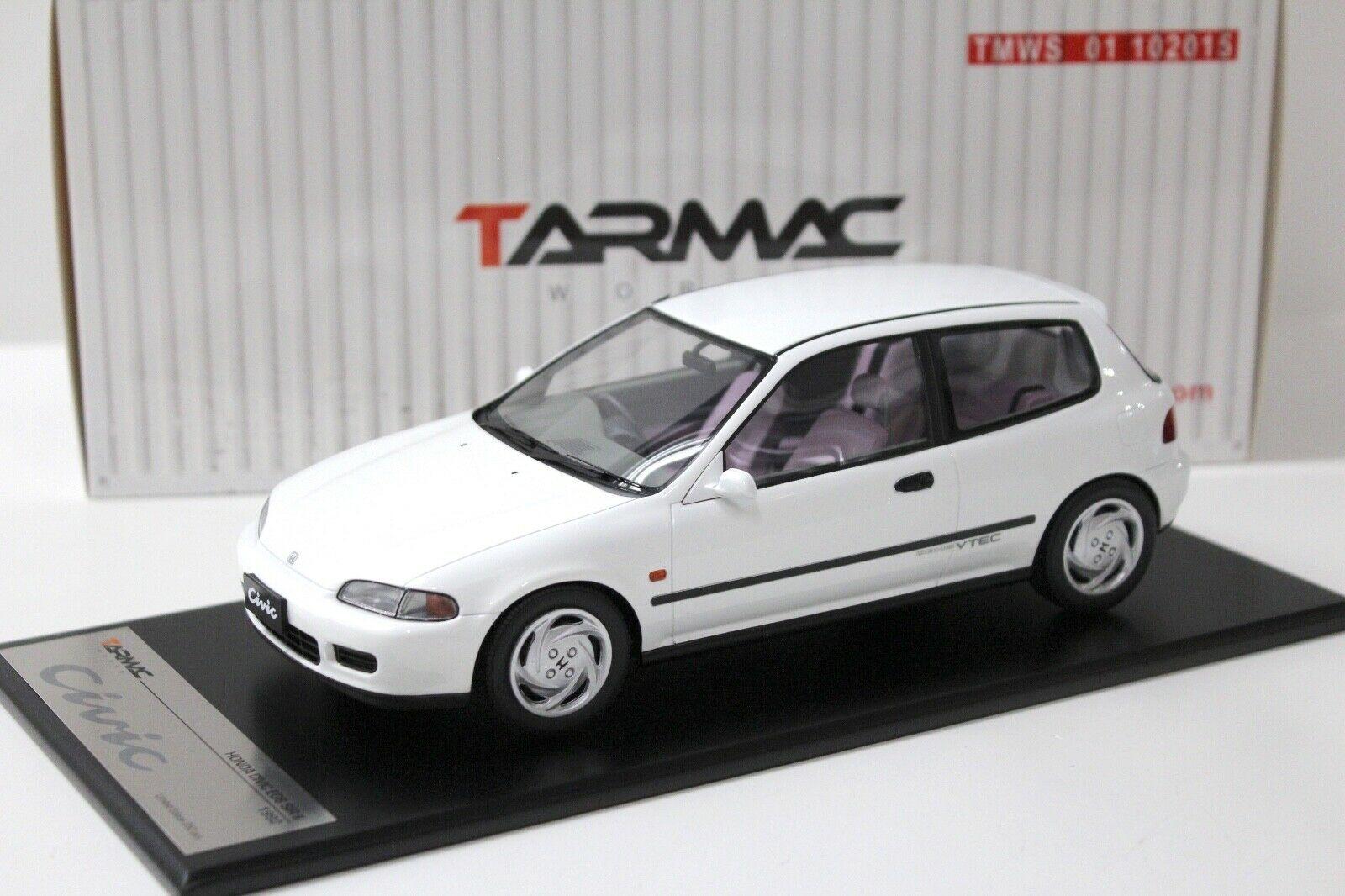ID 37811 orig 1.jpg 1:18 TARMAC Honda Civic EG6 SIR II white 1993