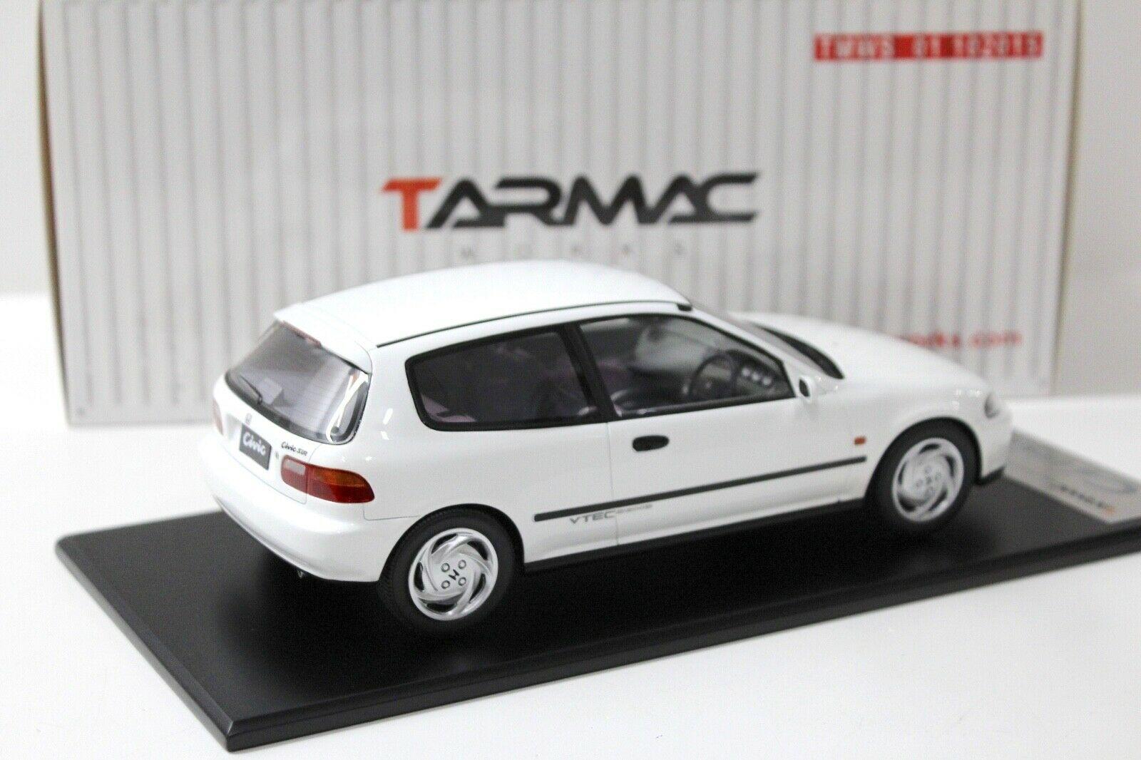 1:18 TARMAC Honda Civic EG6 SIR II white 1993