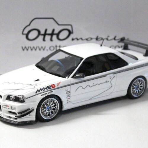 1:18 OTTO mobile OT760 Nissan Skyline GT-R R34 MineÂ´s white