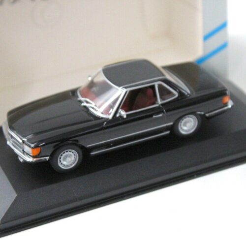 1:43 Minichamps Mercedes 350SL Cabriolet R107 HARD-TOP black