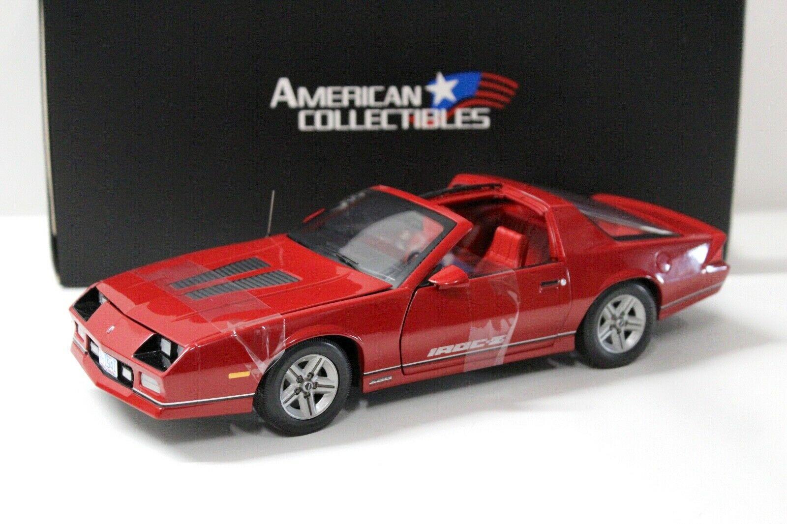 1:18 Sun Star Chevrolet Camaro IROC-Z 1985 red