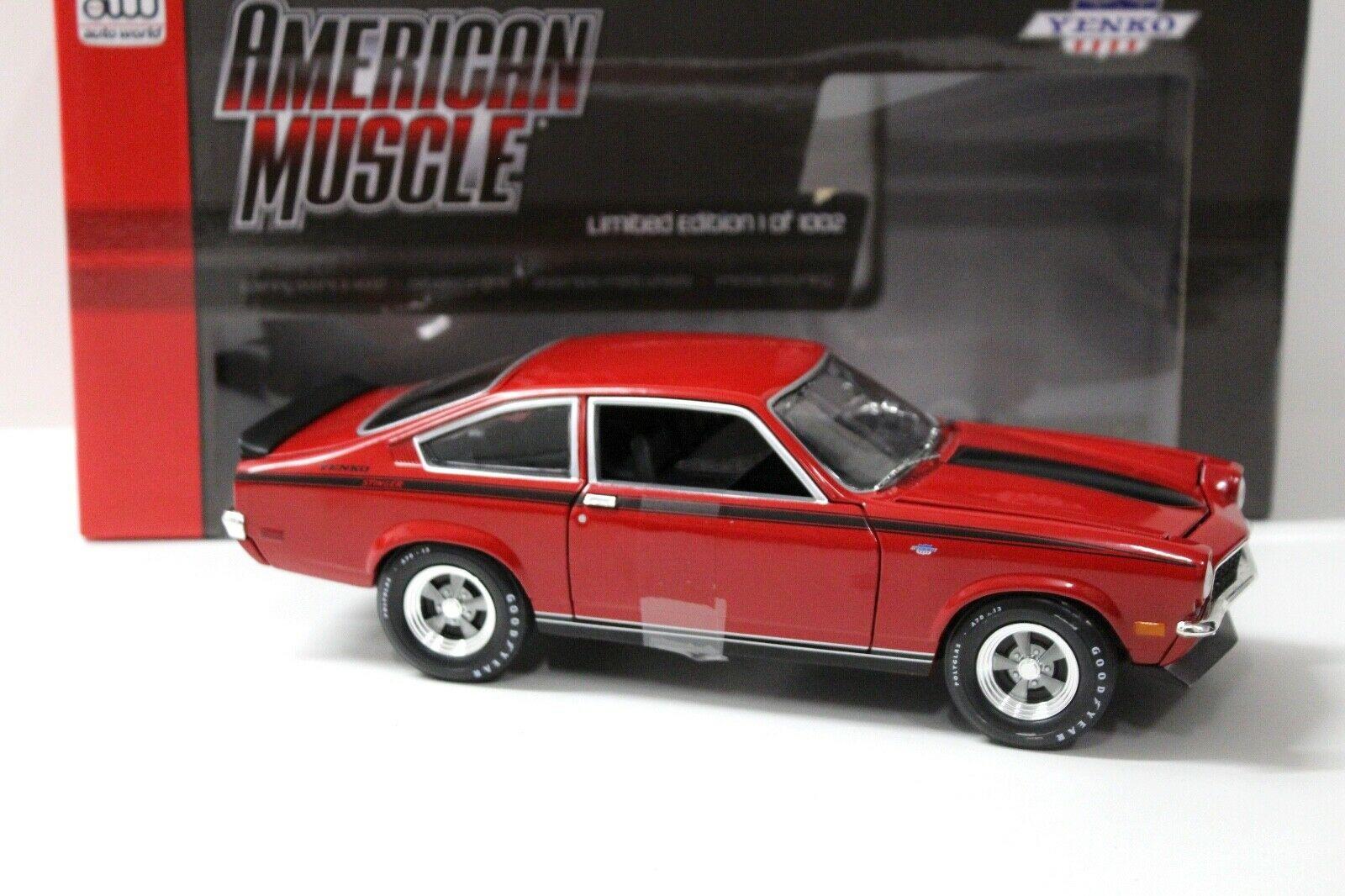 1:18 Auto World Chevrolet Vega Yenko Stinger red 1972