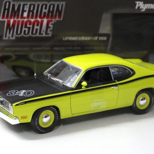1:18 Auto World Plymouth Duster 340 light green/ black