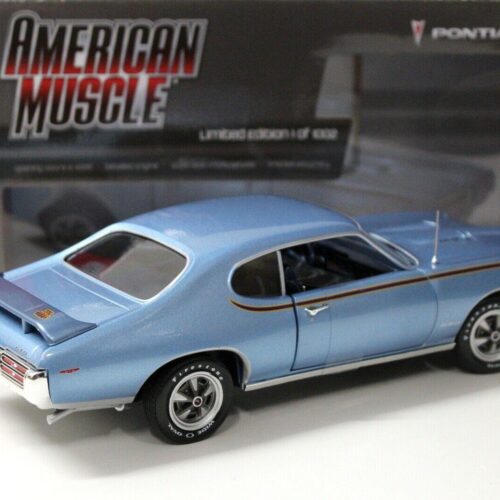 1:18 Auto World Pontiac GTO JUDGE 1969 blue MCACN