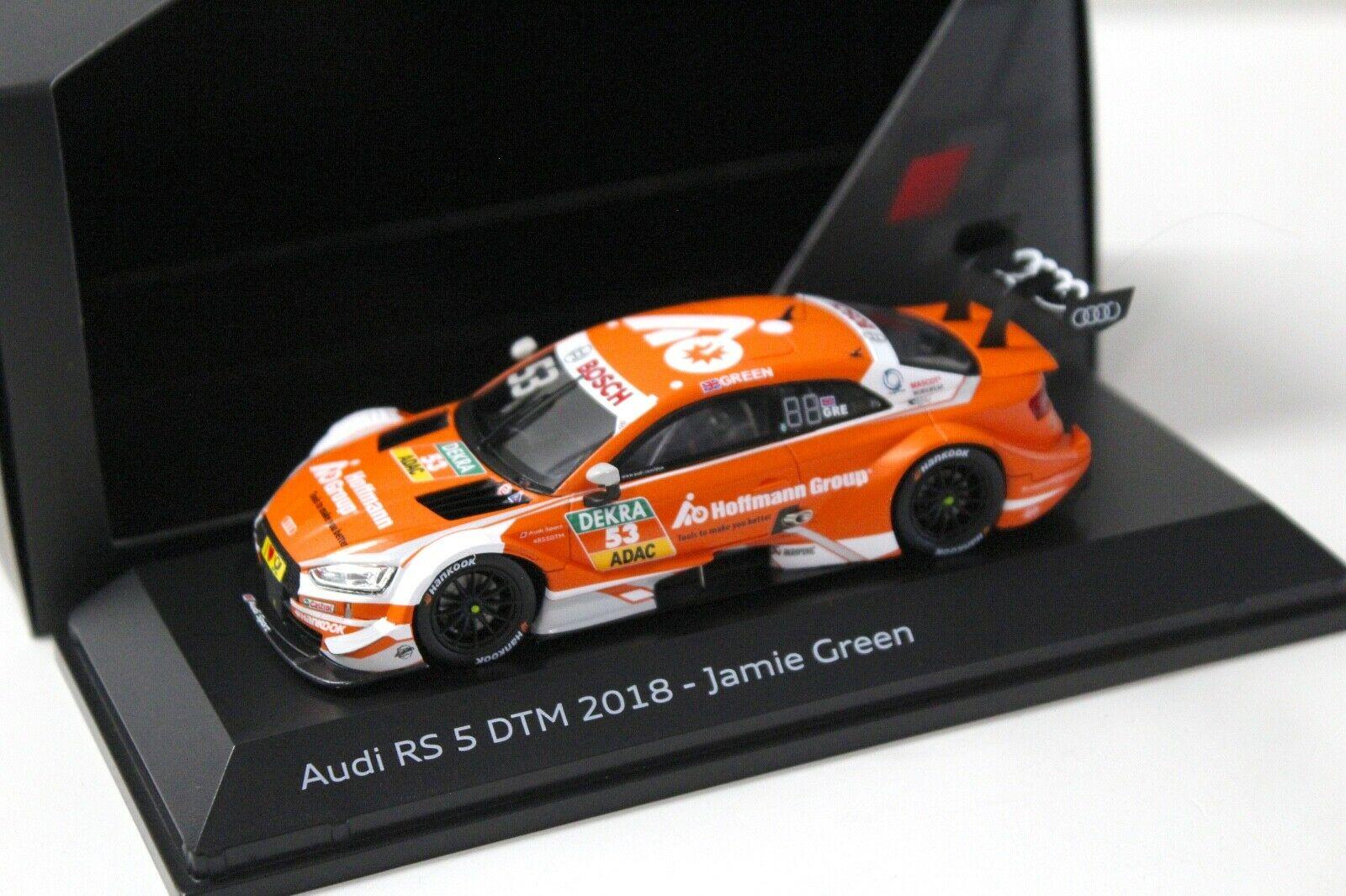 1:43 Spark Audi RS5 DTM 2018 Jamie Green #53 DEALER VERSION