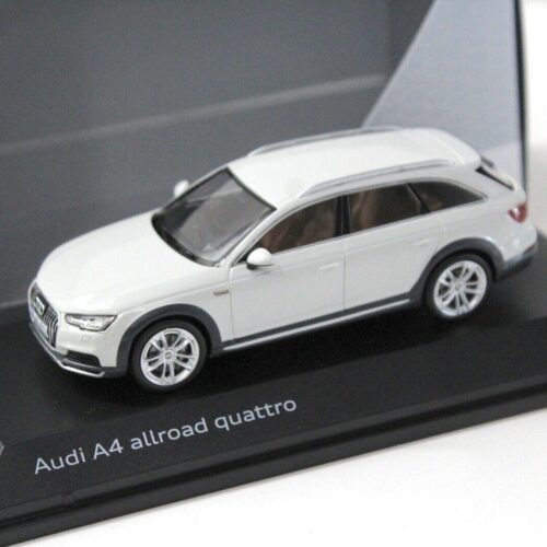 1:43 Spark Audi A4 Allroad Quattro white DEALER VERSION