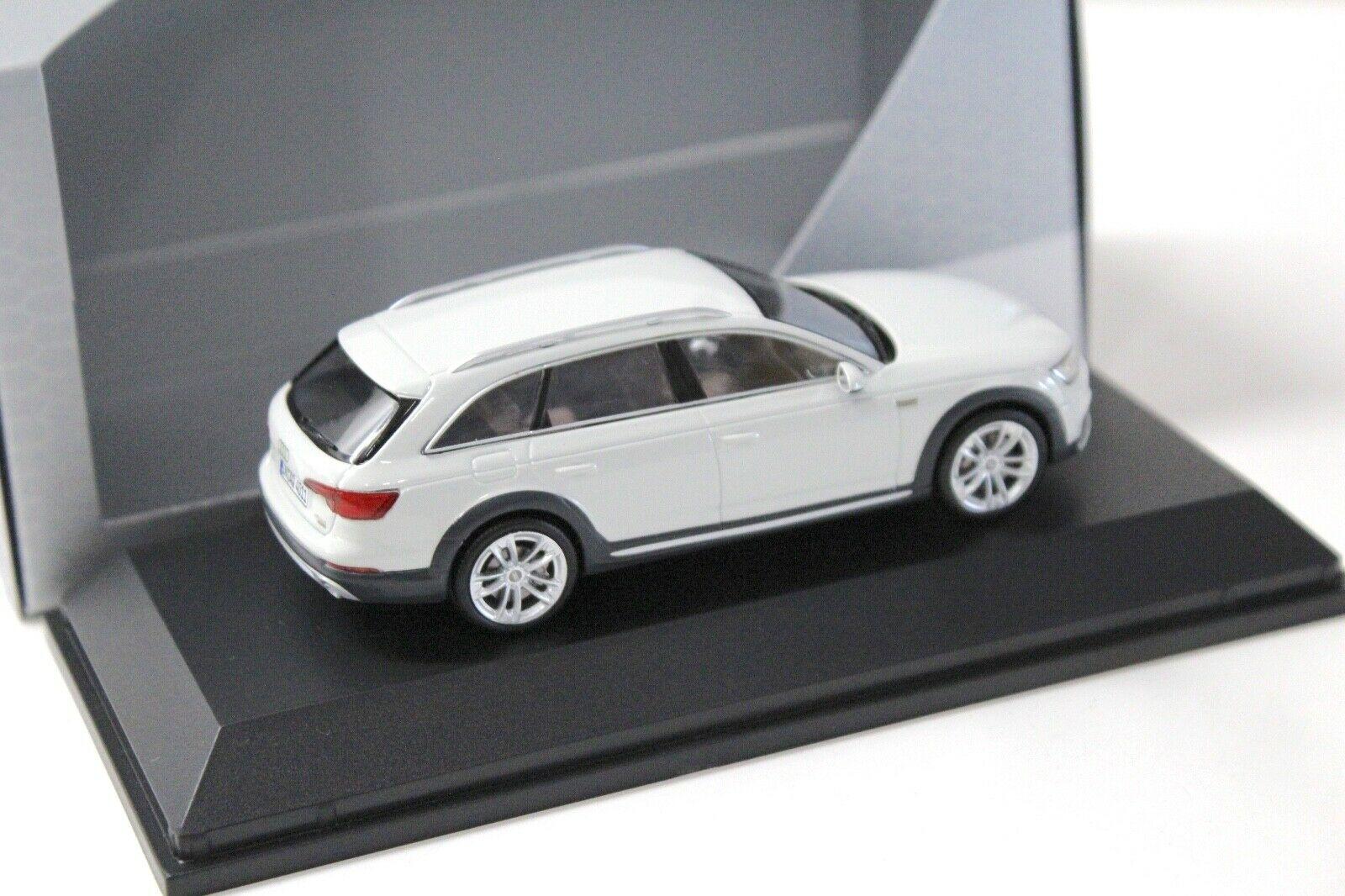 1:43 Spark Audi A4 Allroad Quattro white DEALER VERSION