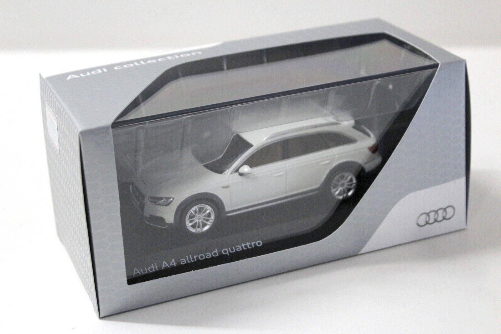 1:43 Spark Audi A4 Allroad Quattro white DEALER VERSION